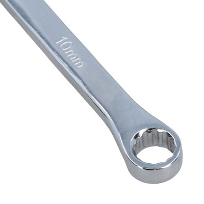 8mm + 10mm Metric Double Ended Ring Spanner Aviation Wrench 12 Sided