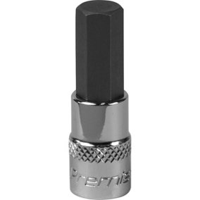 8mm Forged Hex Socket Bit - 1/4" Square Drive - Chrome Vanadium Wrench Socket