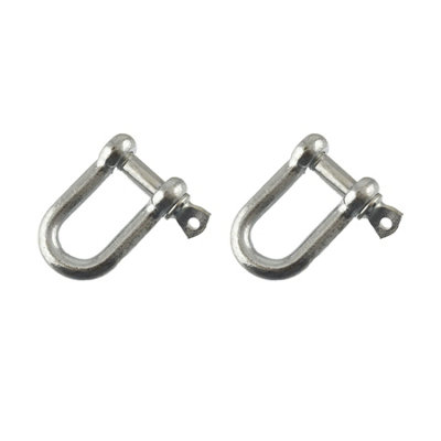 8mm Galvanised Dee Shackle Pack of 2 Chandlery DK02