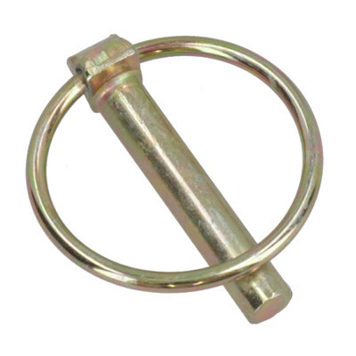8mm Lynch Pins Clip Clamp (linchpin) Linkage Locking Pin 10pc Tractor ...