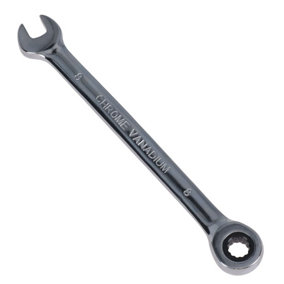 8mm Metric Combination Ratchet Ratcheting Spanner Wrench Bi-Hex 12 Sided
