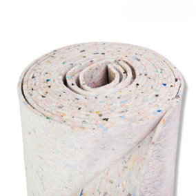 8mm PU Foam Carpet Underlay 15m2 (11m x 1.37m Roll) Underlay Underfoot Comfort