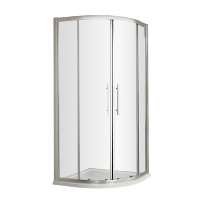 8mm Toughened Safety Glass Shower Quadrant