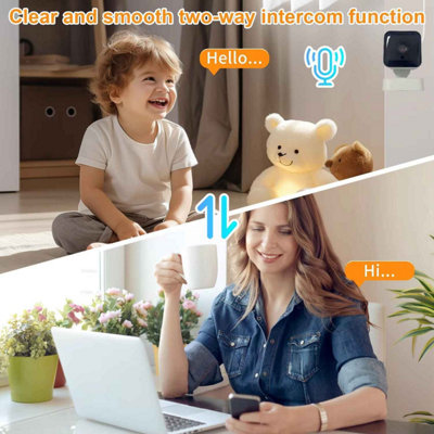 8MP 4K WiFi Security Camera Wireless IP Camera Smart Night Vision ...
