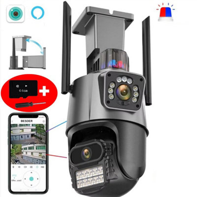 Caméra IP Wi-Fi Dôm PTZ 8MP - SD8P Blanc Au Millur Prix - Foto 6