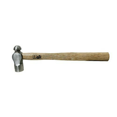 8oz Hardwood Ball Pein Hammer Striking Shaping Metal Wooden Shaft ...