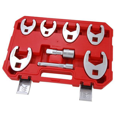 8pc 1/2" and 3/4" Drive Crowfoot Wrench Set (Neilsen CT2863)