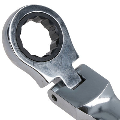 Yose 8-Piece Metric Ratcheting Combination Wrench Set – 8-19mm Flexible/Fixed Head