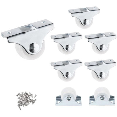 8pcs Small Furniture Casters Directional Casters Mini Furniture Casters ...