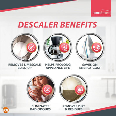 8pk Kettle Descaler Tablets, Fast-Acting Limescale Remover, Multi ...