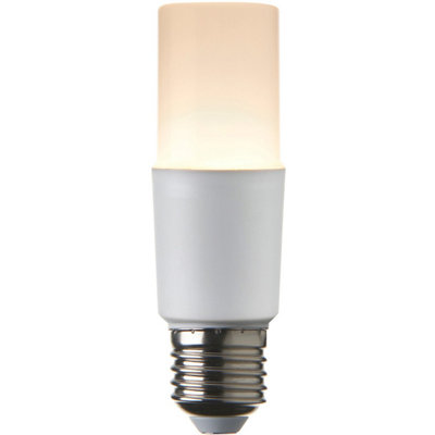 8W E27 LED Stick Light Bulb - 3000k Warm White Colour Temp - 800 Lumens