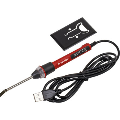 8W USB Plastic Welding Tool - 400 degree C in 15 Seconds - Compact 3D Print Finishing