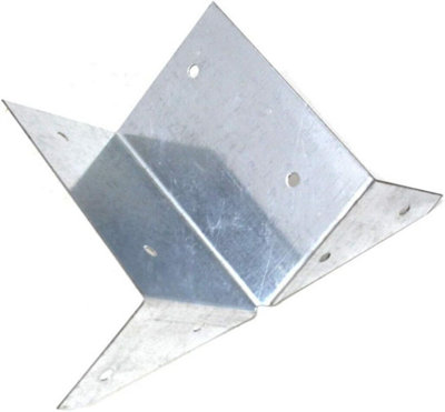8x Arris Rail Bracket Timber 100 x 60 x 60mm (FIXINGS DIRECT) - 3