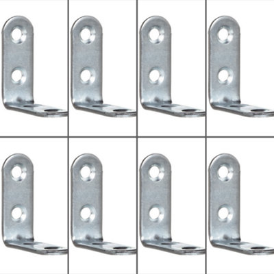 8x Simpson Strong Tie Light Duty Metal Angle Bracket 40x40x15