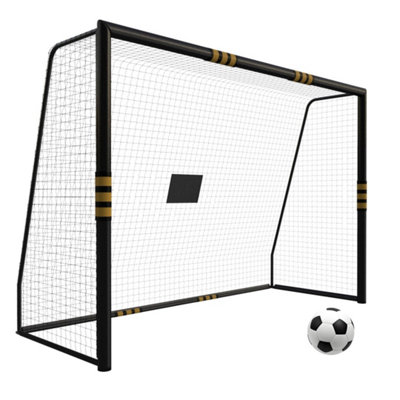 8x5 FT Soccer Goal Metal Frame Weatherproof Net