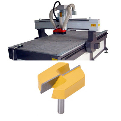 8x57mm Router Bit for Bottom Surface Planing in Woodworking and Milling