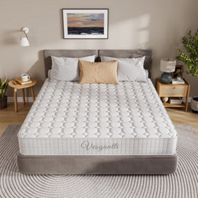 9.4 Inch Pocket Sprung Mattress with Breathable Foam  Medium, Standard Tight Top 3FT