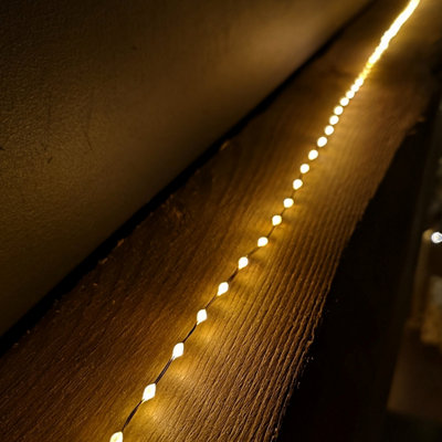 9.6m Compact MicroBrights Christmas Lights with 600 LEDs in Vintage Gold Price Comparisons | Compare The Build