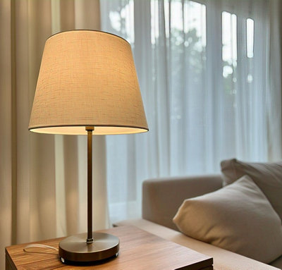 Curated visual reference: Fresh Look at 9 Beige Velvet Dual Purpose Lampshade Small Drum Shade For