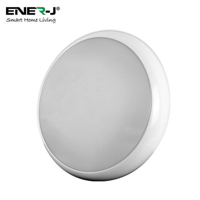 9 in 1 LED Bulkheads with Power Switchable (12W-18W-22W) and CCT Switchable & Built-in Microwave Sensor, 320mm, IP65 & IK10