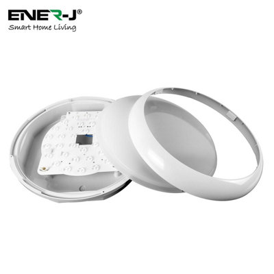 9 in 1 LED Bulkheads with Power Switchable (12W-18W-22W) and CCT Switchable & Built-in Microwave Sensor, 320mm, IP65 & IK10