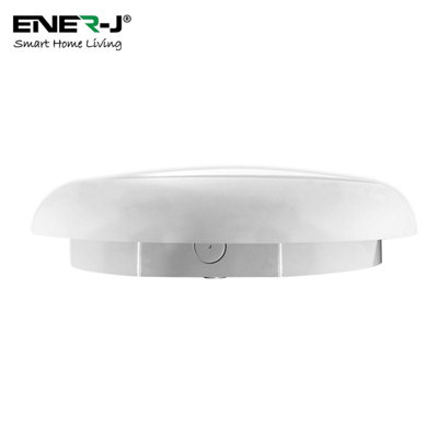 9 in 1 LED Bulkheads with Power Switchable (12W-18W-22W) and CCT Switchable & Built-in Microwave Sensor, 320mm, IP65 & IK10