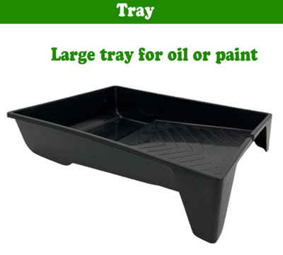 9 Inch Decking Stain Paint Pad Kit Applicator Kit for Decking Paint Oil Stain - 5