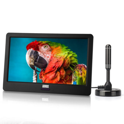 9 Inch Rechargeable Portable Handheld Freeview TV Multimedia Player ...