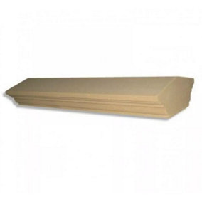 9 Inch Twice Weathered Regency Dry Cast Wall Coping Stone Pack of 10
