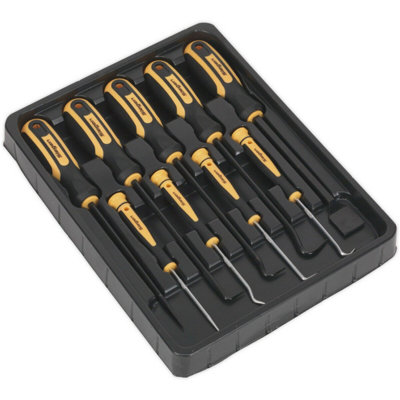 9 PACK Hand Scraper & Hook Set - Hose & Pin Clip Picking - Gasket Scraping Tools