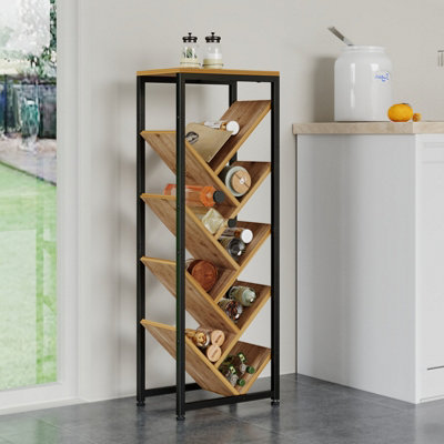 9-Tier Floor Standing Tree Bookshelf Storage Rack