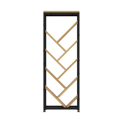 9-Tier Floor Standing Tree Bookshelf Storage Rack