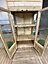 9 x 2 Pressure Treated Wooden Tongue and Groove Mini Greenhouse (9' x 2' / 9ft x 2ft) - PENT