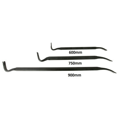 90 cm / 36 in Crowbar Wrecking Pry Bar Utility Crow Nail Removing Tool ...