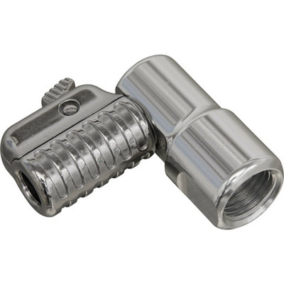90 Degree 1/4" BSP Female Tyre Inflator Connector with 360 Degree Swivel Head