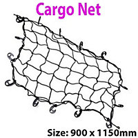 900 x 1150mm Cargo Mesh Spider Net Car Storage Boot Elastic Bungee Hook Fixing