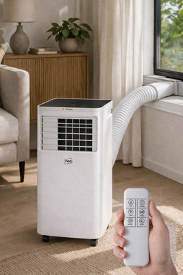 9000 BTU 4-in-1 Portable Air Conditioner Cooling Unit with Remote ...