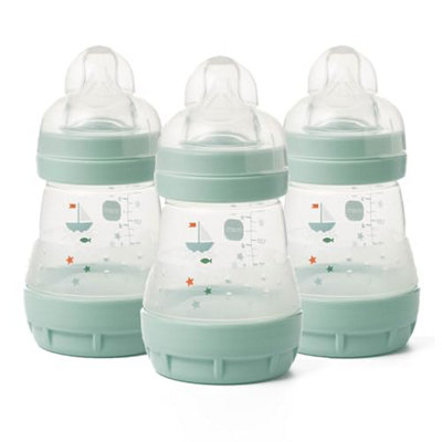  - Mam Easy Start Anti-Colic Bottle3 X 160 MlSelf-SterilisingBlue - Image 6