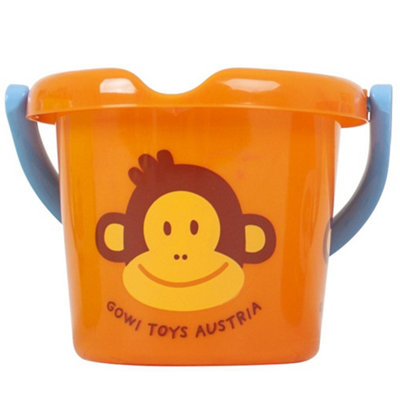 Gowi Toys Zoo Animal Bucket (Monkey) Easy Grip Handle from B&Q