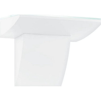 Eglo Fontela White Led Outdoor Wall Light Ip44 Warm White Facade Light 2.5W from B&Q