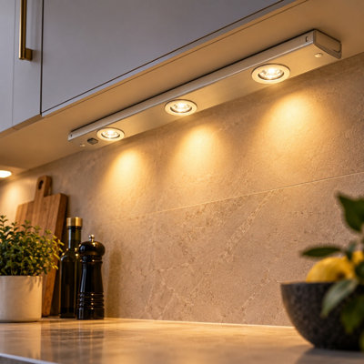 Eglo Kob Satin Nickel Under Cabinet Led Light - Image 5