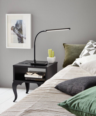 Eglo Laroa Minimalist Led Touch Dimmer Table Lamp Black