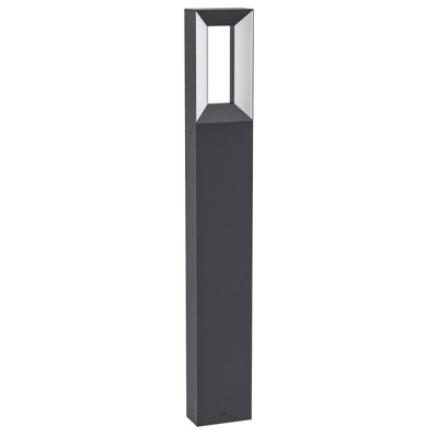 B&Q -  Riforano Ip44 Black Outdoor Floor Lamp