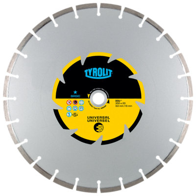Tyrolit 300mm X 20mm Dcu-Eco Diamond BladeGeneral Purpose from B&Q