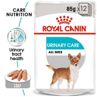 B&Q -  Urinary Care Mini Wet Pouches For Adult Small Breed Dogs 12 X 85G