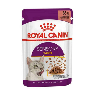 Royal Canin Sensory Taste In Gravy Wet Cat Food 12 X 85G (1.02 Kg) from B&Q