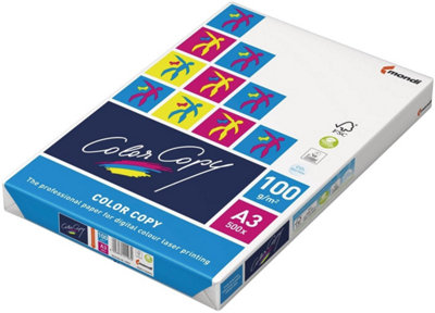 B&Q -  Color Copy A3 Paper1Gsm1 Pack Of 5 SheetsWhite