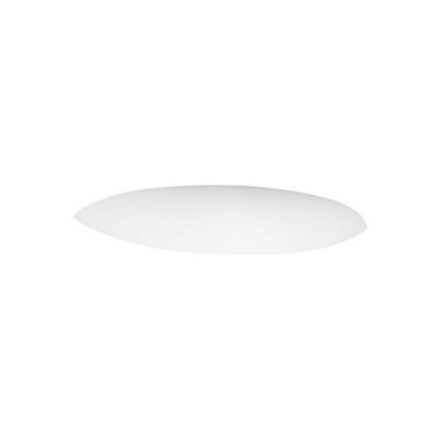 Luminosa Lighting Luminosa Elegance Lifestyle Ceramics Plaster Wall Light White1X R7S from B&Q