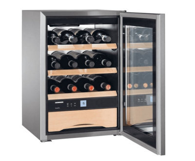 Liebherr Wkes653Stainless Steel 12 Bottle Capacity Wine CoolerE Energy from B&Q
