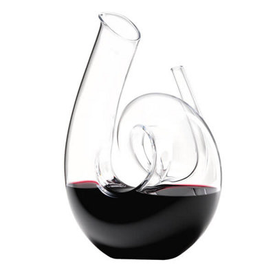 Riedel Curly Clear Lead Crystal Decanter from B&Q